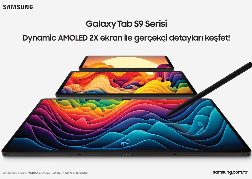 Samsung Galaxy Tab S9 Serisi, Galaxy'nin Premium Deneyimini Tablete Taşıyacak Yeni Standartları Belirliyor