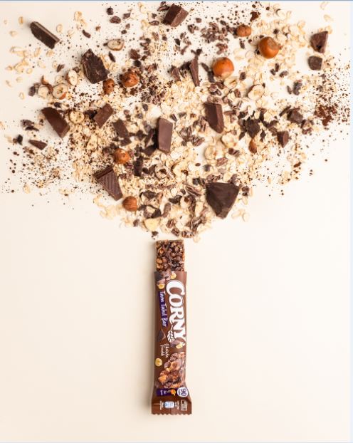 Corny'den Enfes Bir Lezzet: Yeni Çikolatalı Fındıklı Corny Sadece 90 Kalori